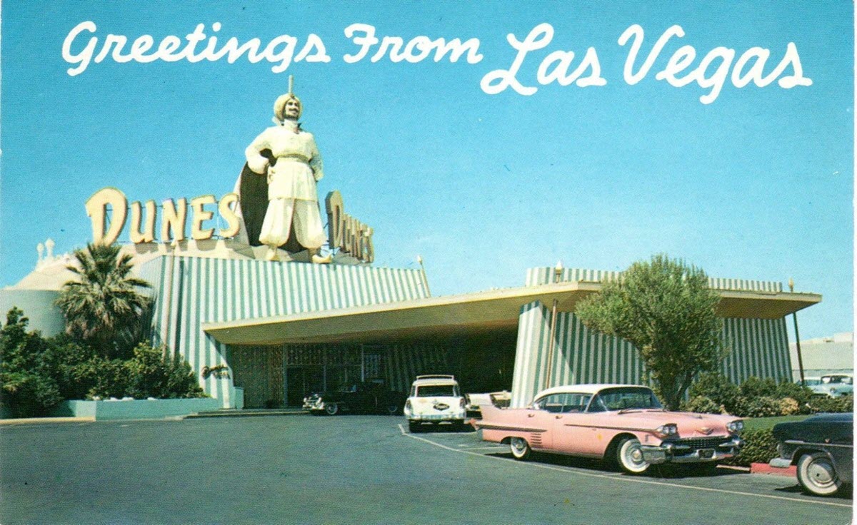Legendary Rare Vintage Dunes Las Vegas Cards Dice Poker Chip & 